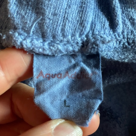 Ladies Aqua Addict Cropped Tie Dye Sweatpants - Sz L - Picture 9 of 9